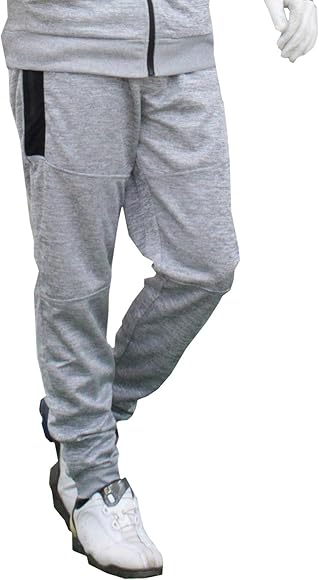 Amazon | [MC MensCasual] [エムシー]ゴルフウェア ゴルフパンツ メンズ スウェットパンツ イージーパンツ ジョガーパンツ  ストレッチ ジャージ サイドライン スポーツウェア 春夏 | ロングパンツ 通販